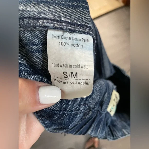 Jaded Gypsy Spiral Cluster Denim: New With Tags Size S/m - Picture 10 of 11